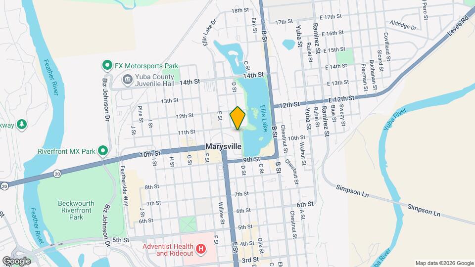 1024 D St Map and Location Details