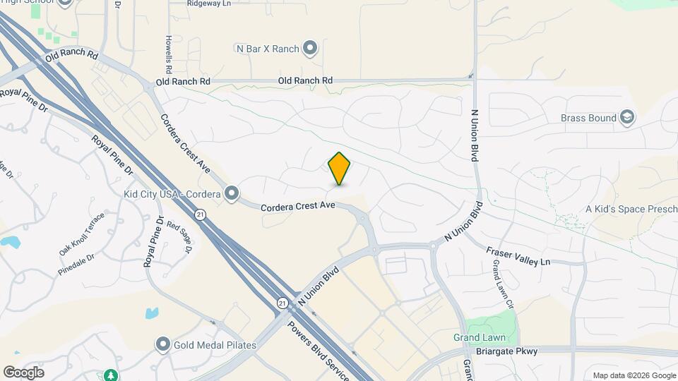 10055 Edgemont Ranch Ln Map and Location Details