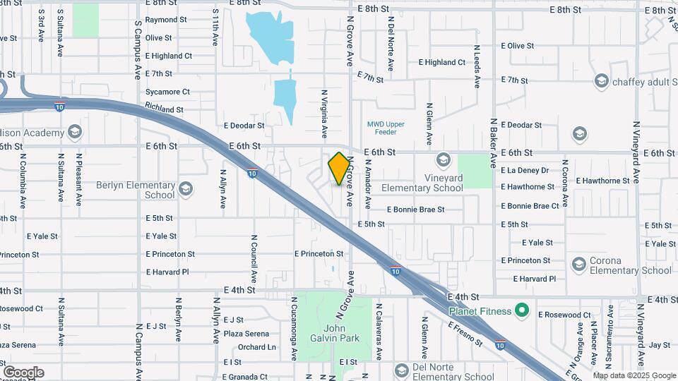1346 N Parkside Dr Map and Location Details