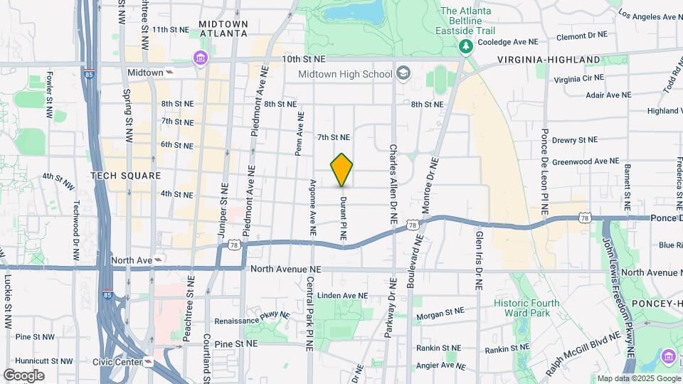 345 5th St NE Mapa y Detalles de la Ubicación