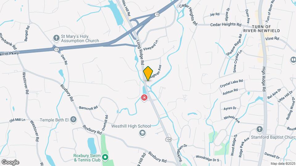 821 Long Ridge Rd Map and Location Details