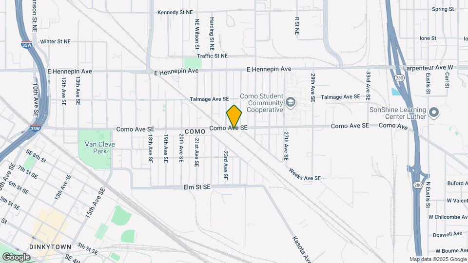 2310 Como Ave SE Map and Location Details