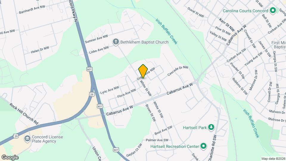 84 White St NW Map and Location Details