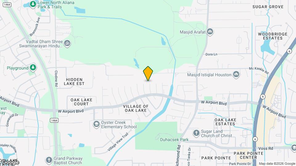 16302 Cobble Springs Ct Map and Location Details