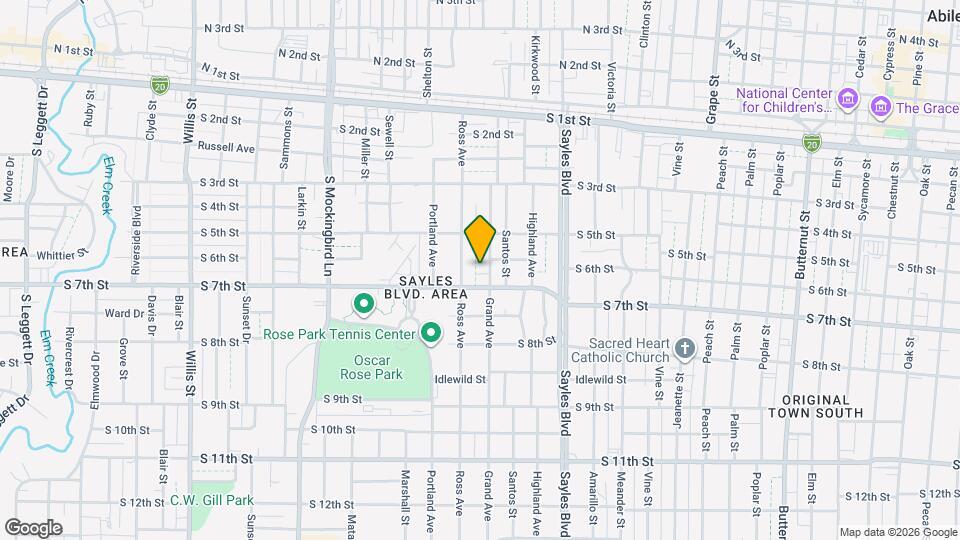 620 Grand Ave Map and Location Details