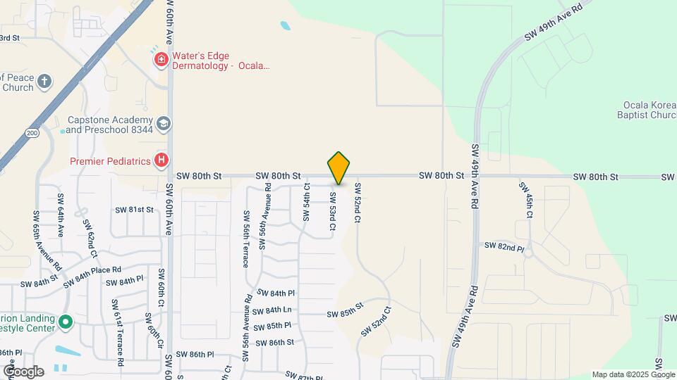 8055 SW 53rd Ct Map and Location Details