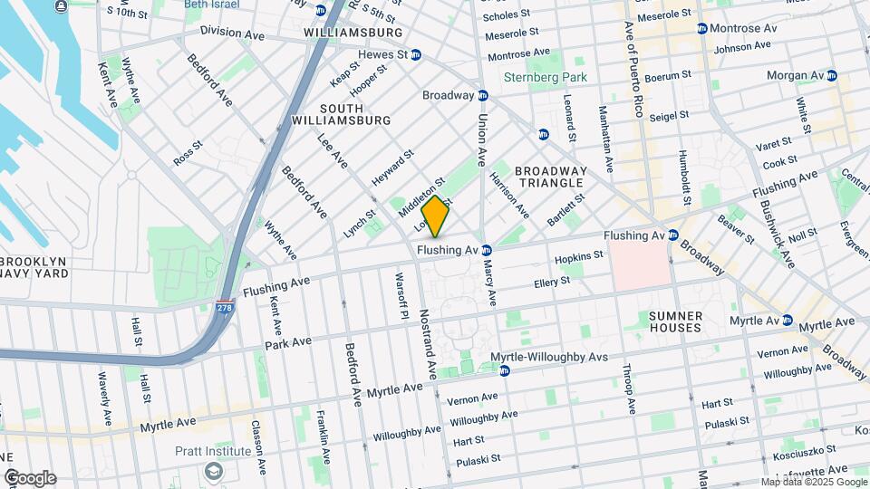 254 Wallabout St Map and Location Details
