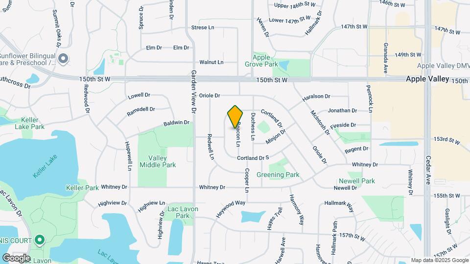 944 Beacon Ln Map and Location Details
