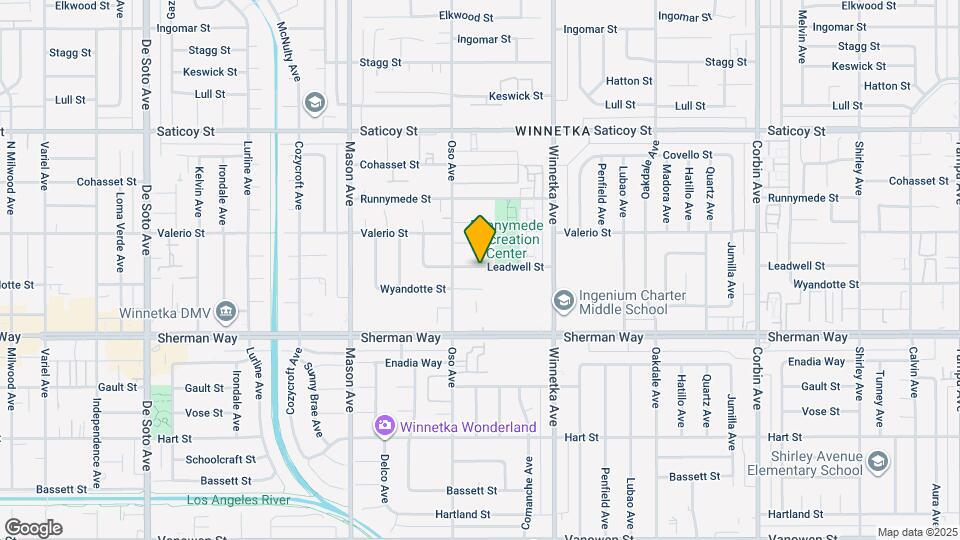20202 Leadwell St, Unit 25 Map and Location Details