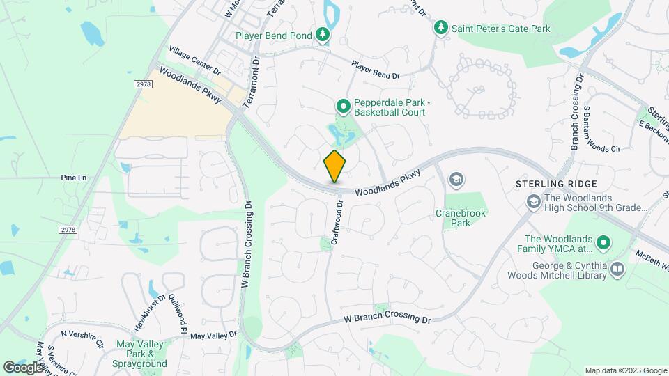 9396 Woodlands Pkwy Map and Location Details