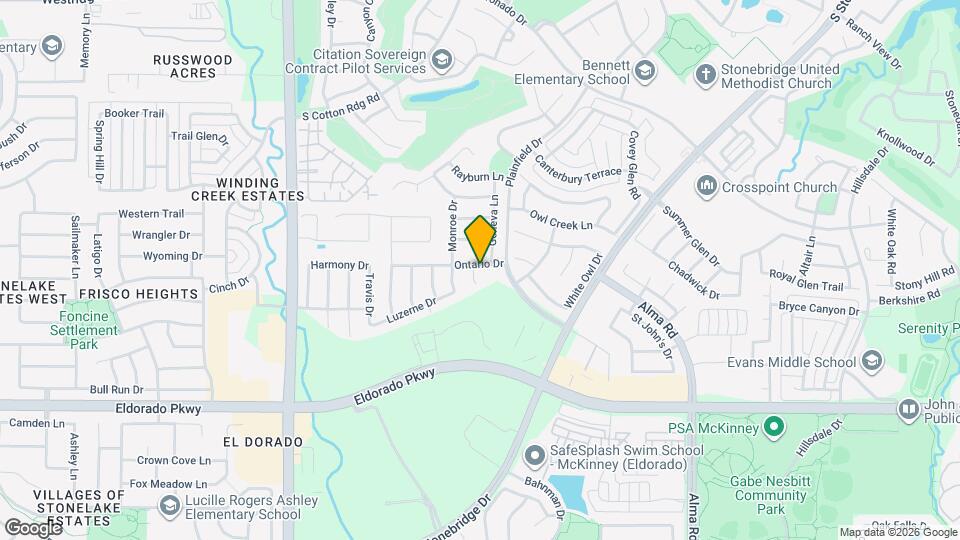 2501 Nueces Cove Map and Location Details