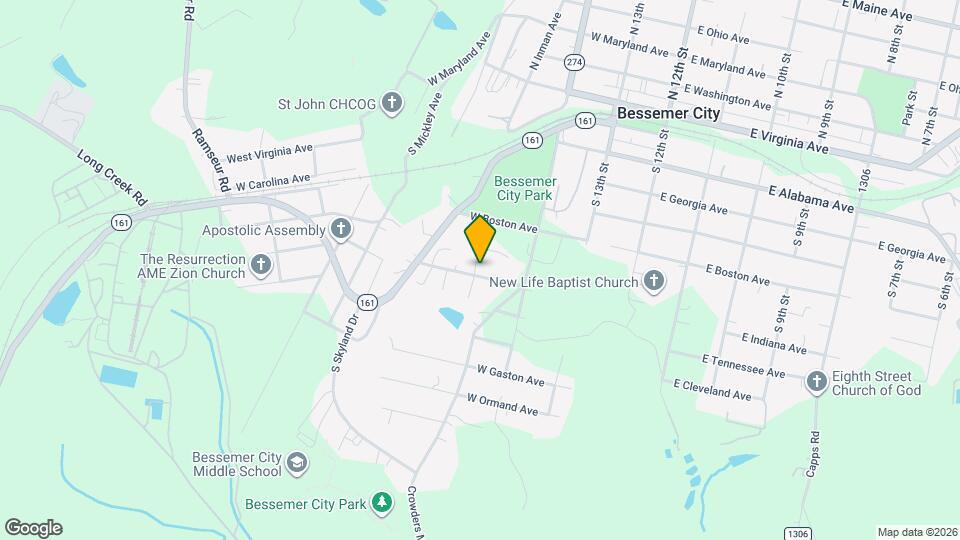 314 w Indiana ave Map and Location Details