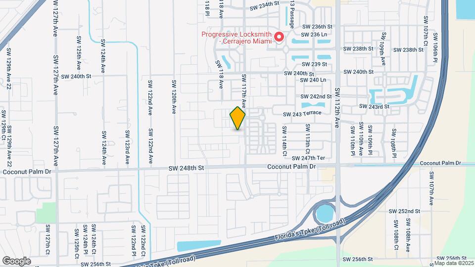 11715 SW 245 Ter Map and Location Details