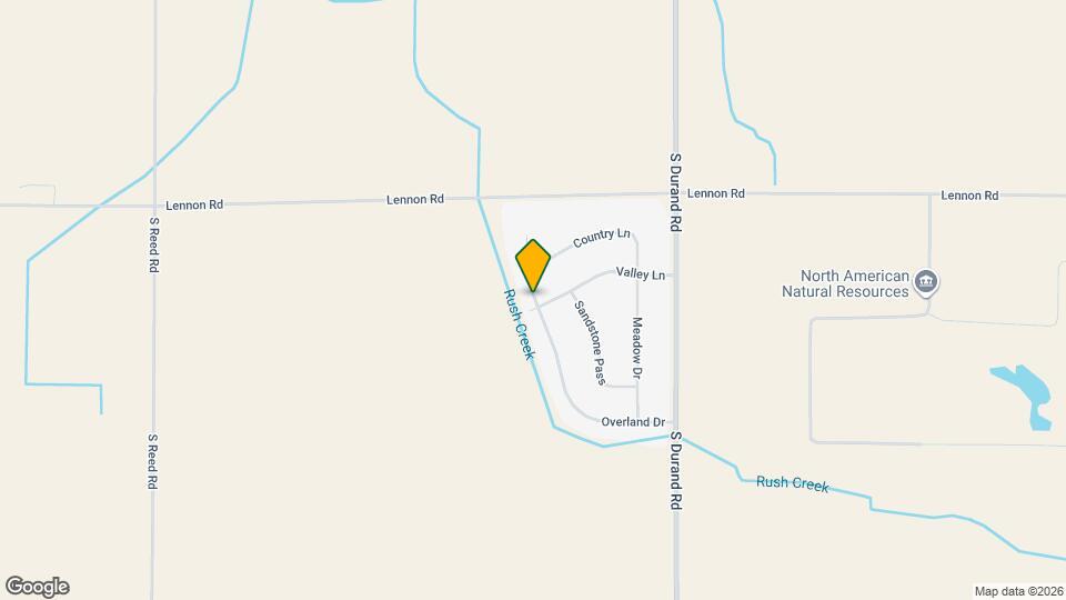 1164 S Overland Dr Map and Location Details