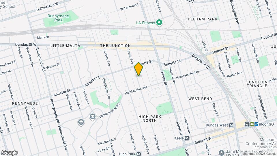 299 Pacific Ave Map and Location Details