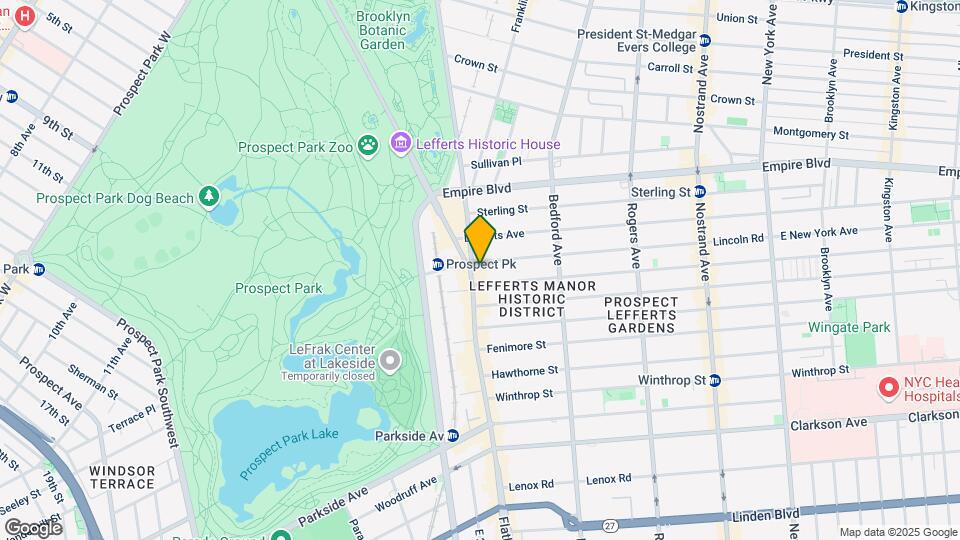 539 Flatbush Ave Map and Location Details