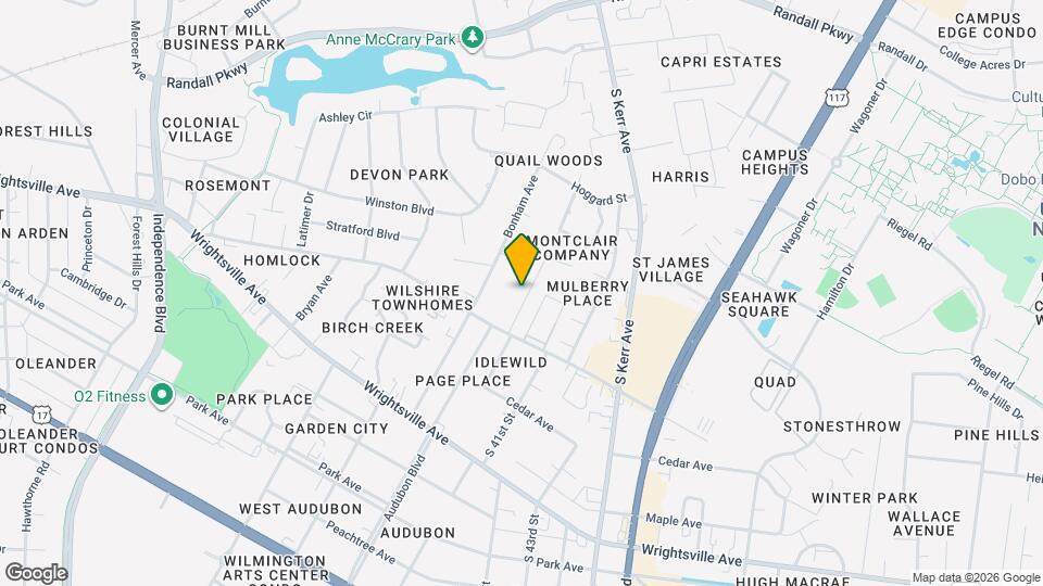 732 Montclair Dr Map and Location Details