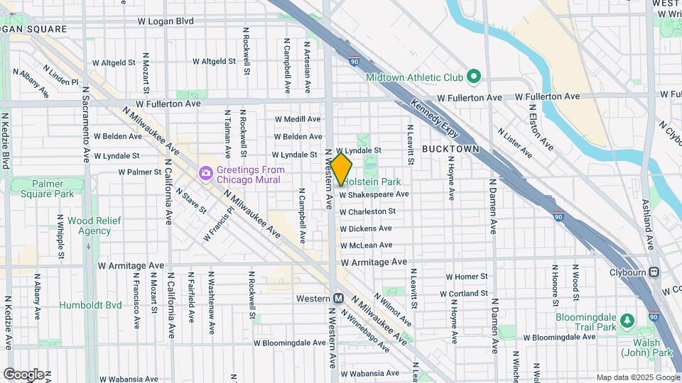 2346 W Shakespeare Ave Map and Location Details