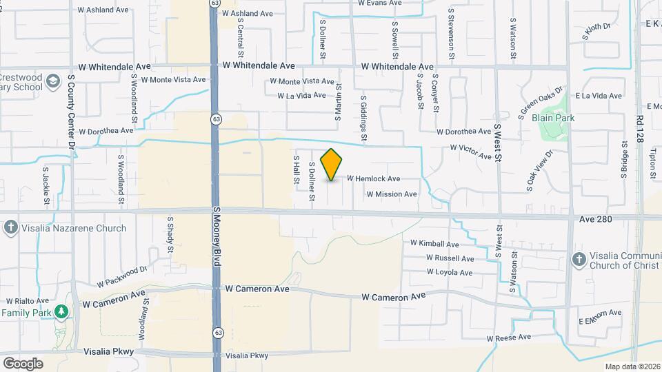 3432 S Martin Ct Map and Location Details