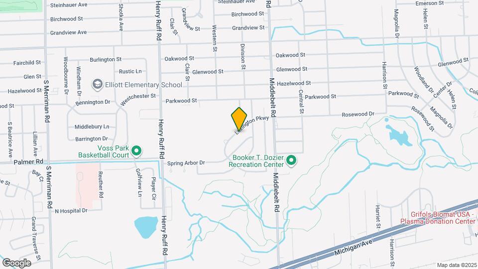 1695 Lexington Pkwy Map and Location Details