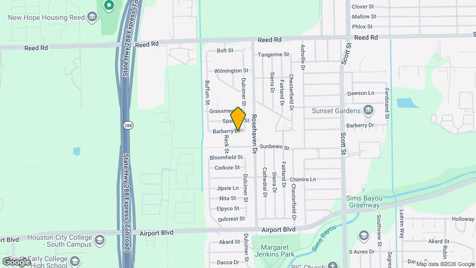 3118 Barberry Dr Map and Location Details