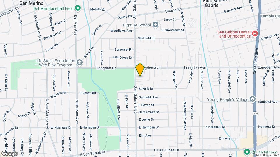 6240 N San Gabriel Blvd Mapa y Detalles de la Ubicación