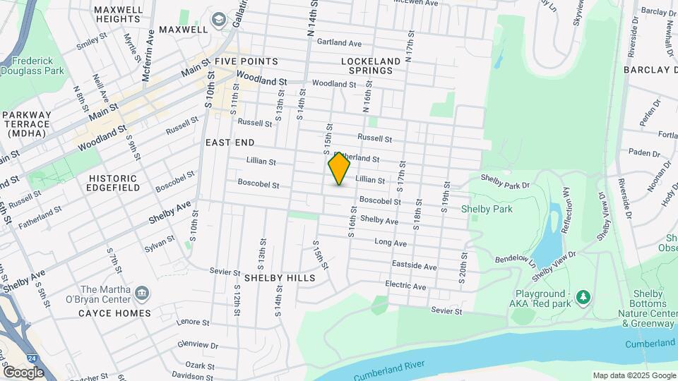 1509 Boscobel St Map and Location Details