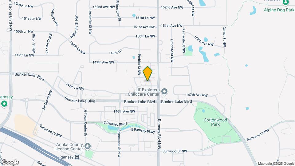 7279 147 Ln NW Map and Location Details