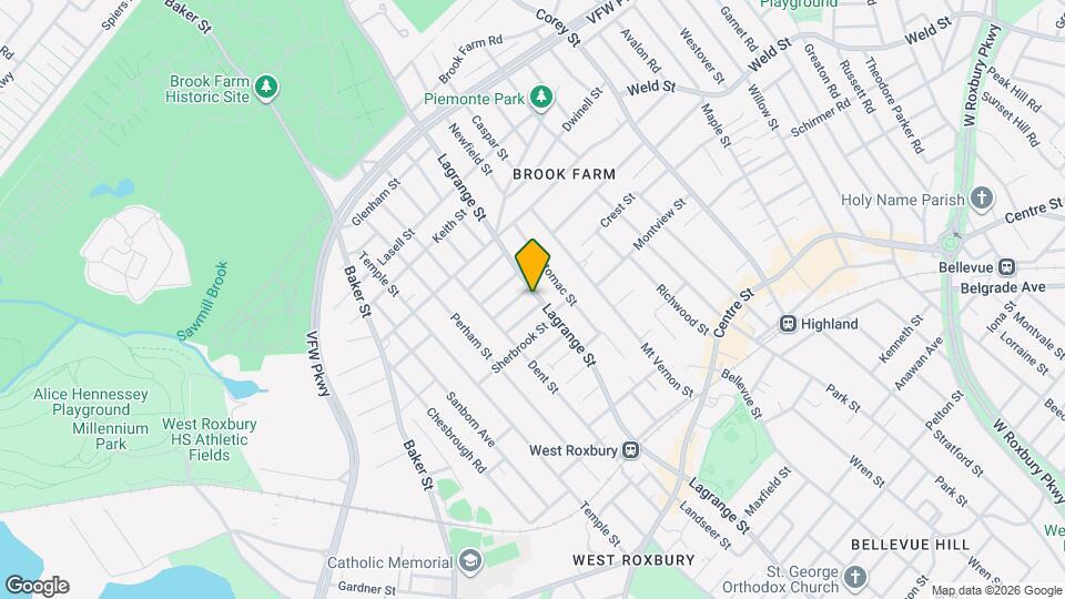 574-576 Lagrange St Mapa y Detalles de la Ubicación