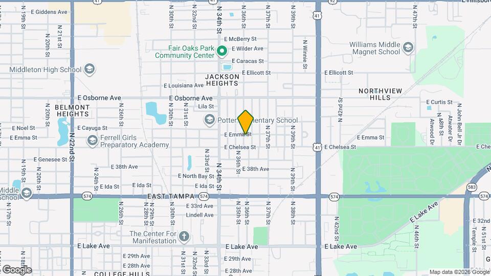 4409 N 36th St Map and Location Details