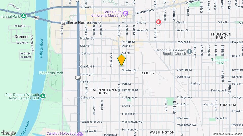 636 S 7th St Map and Location Details