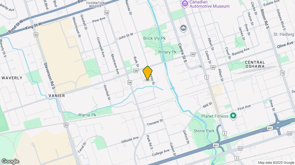 319 Burk St Map and Location Details