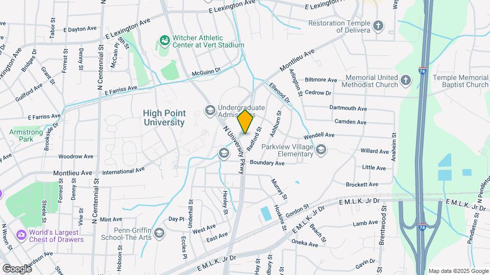 1008 Meadowbrook Blvd Map and Location Details