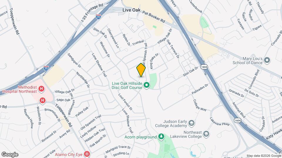 204 Regal Oaks Dr Map and Location Details