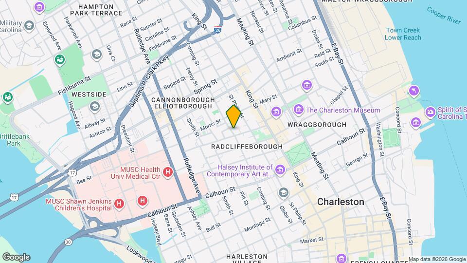 160 1/2 Coming St Map and Location Details