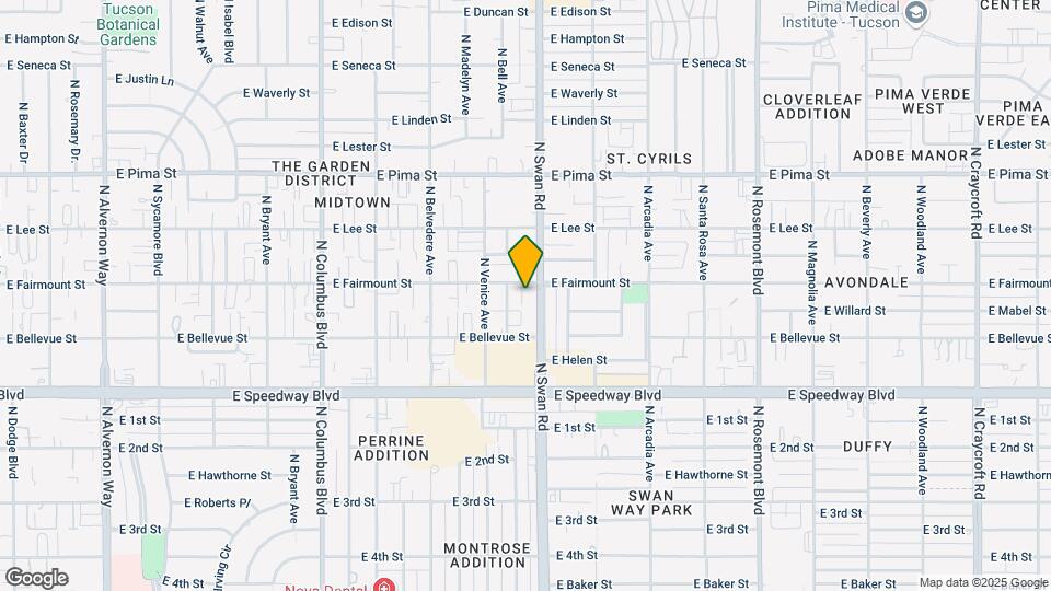 4640-4648 E Fairmount St Map and Location Details
