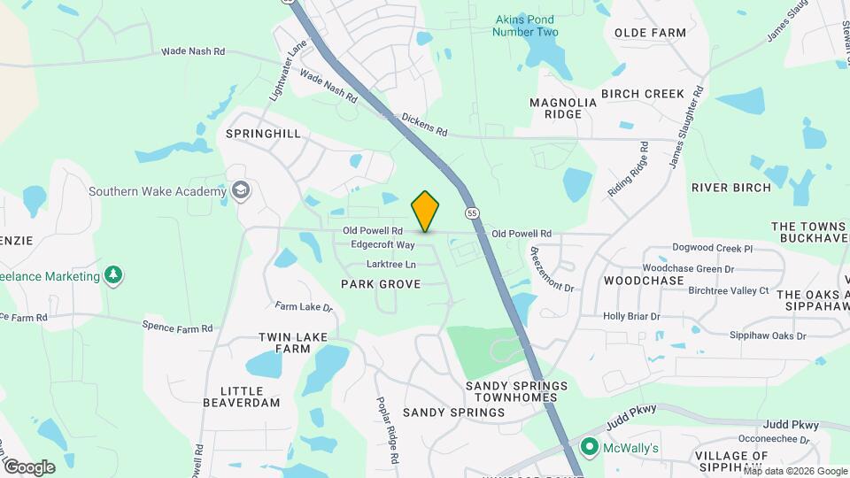 208 Edgecroft Way Map and Location Details