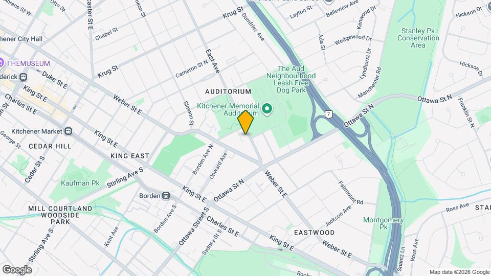 445 East Ave Map and Location Details