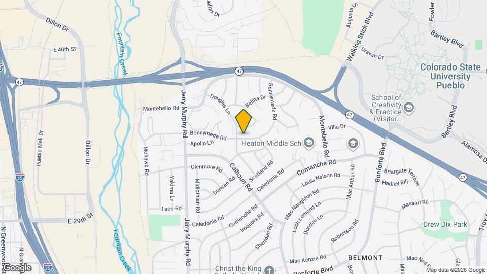 125 Bonnymede Rd Map and Location Details