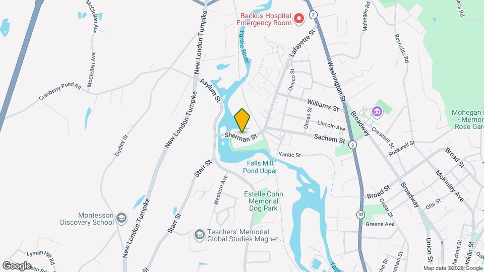 85 Sherman St, Unit Apt 1 Map and Location Details