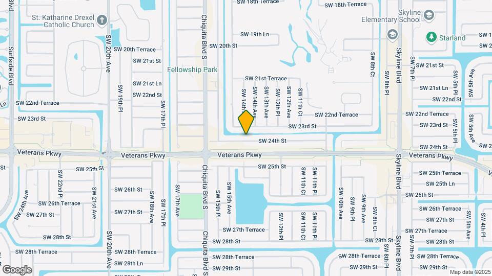 1409 SW 24th St Map and Location Details