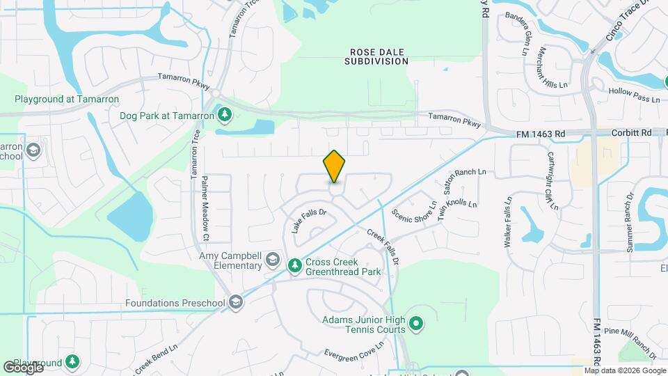 3510 Auburn Creek Cir Map and Location Details