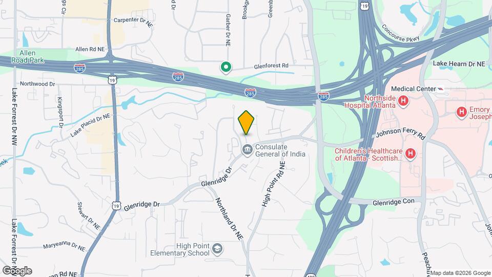 5569 Julian Pl Map and Location Details