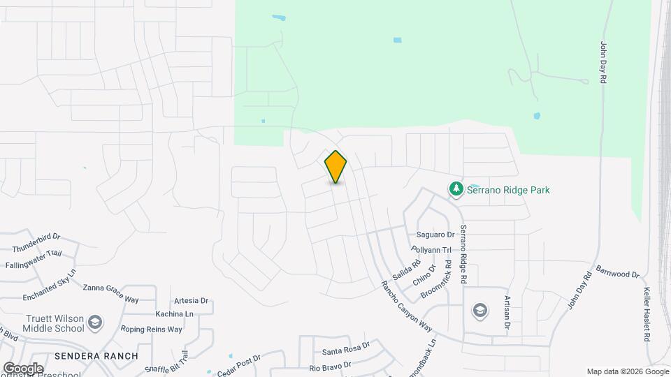 14820 Rocky Face Ln Map and Location Details