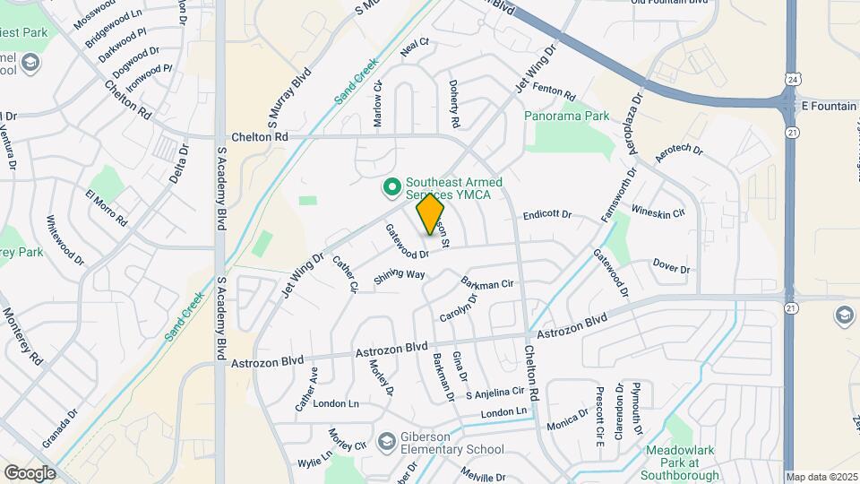 2185 Bainbridge Rd Map and Location Details