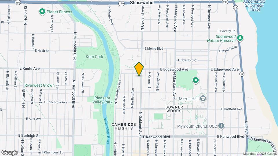 3463 N Oakland Ave, Unit UWM / East-Side 3BR upper flat Mapa y Detalles de la Ubicación