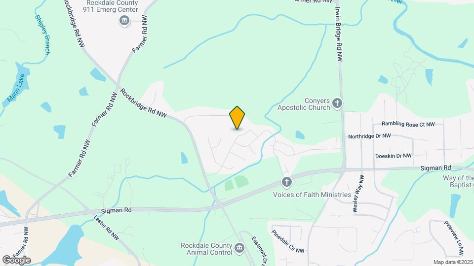 1342 Travers Creek Trail Map and Location Details
