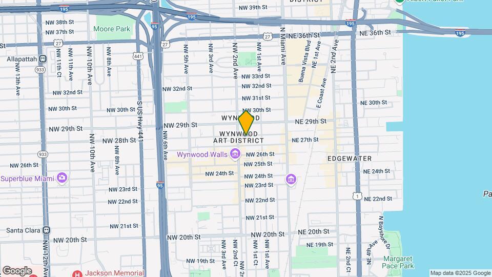 160 NW 28th St, Unit B1 Map and Location Details