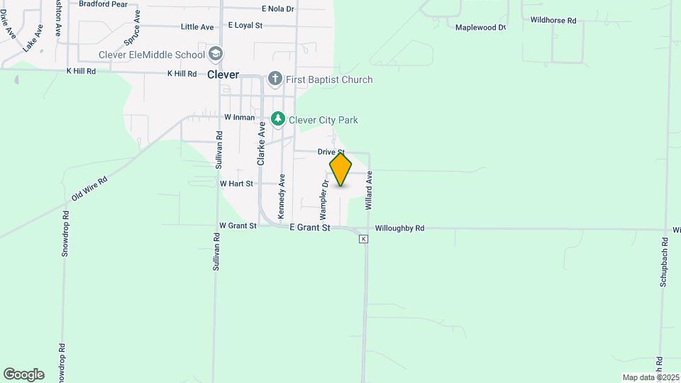 582 Clver Heights Ct Map and Location Details