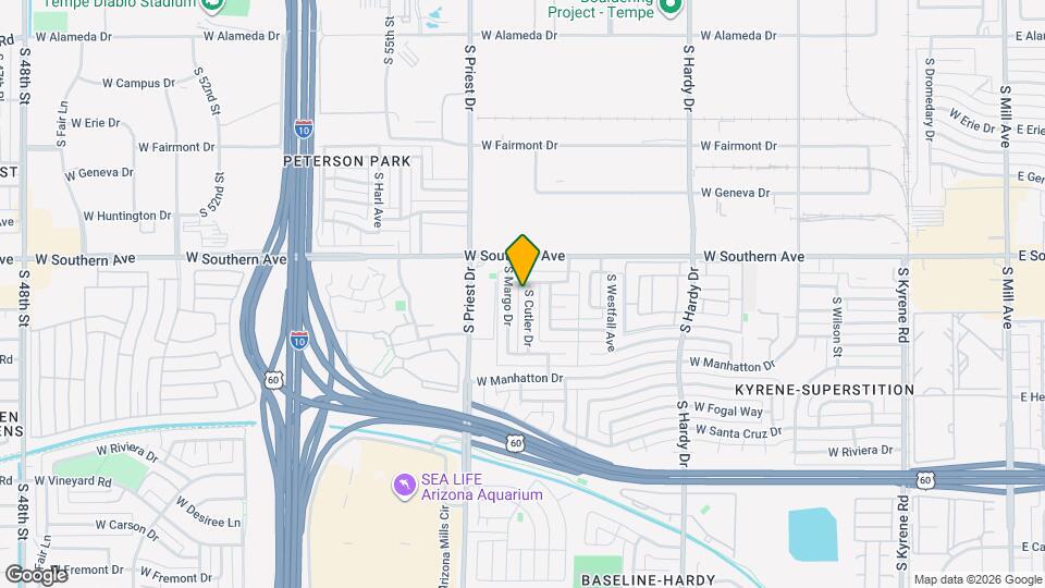 3410 S Cutler Dr Map and Location Details